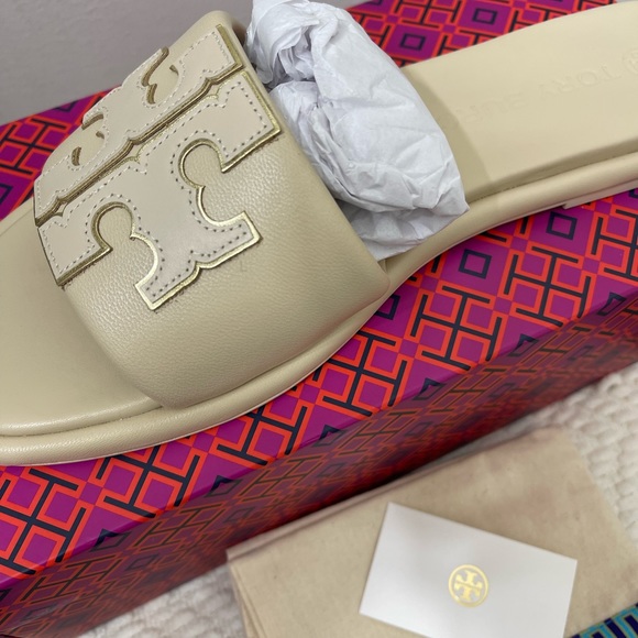 Brand New Tory Burch Double T Sport Slide! - Picture 7 of 8